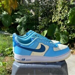 Nike Air Force 1 '07 "Aquarius Blue/Court Blue/Coconut Milk" Men's Shoe